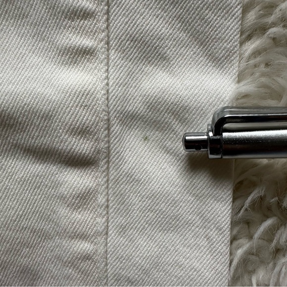 Madewell Jeans The Plus Perfect Vintage Wide-Leg Crop Tile White 20W NWT New - Picture 14 of 14